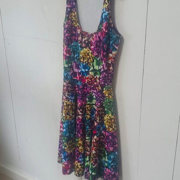 Rare Blackmilk long Torso skater dress gift bows - Picture 1 of 3